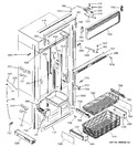 Diagram for 3 - Freezer Section, Trim & Components