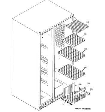 Diagram for GSX25YBSACWW