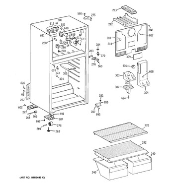 Diagram for HTH16CBSXRWW