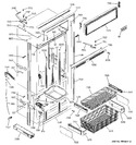 Diagram for 3 - Freezer Section, Trim & Components