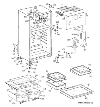 Diagram for GTS16JBRFRWW