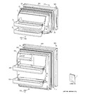 Diagram for 1 - Doors