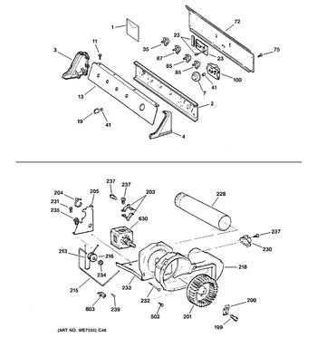 Diagram for DWXR485EB3WW