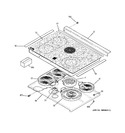 Diagram for 2 - Cooktop