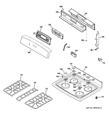 Diagram for JGB905BEF1BB