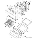 Diagram for 4 - Door & Drawer Parts