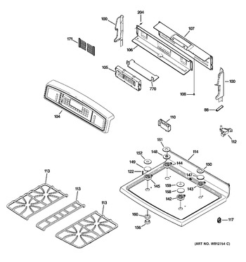 Diagram for JGB920KEF1CC