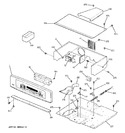 Diagram for 1 - Control Panel & Cooktop