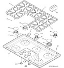 Diagram for 1 - Cooktop