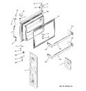 Diagram for 1 - Freezer Door