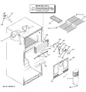 Diagram for 2 - Freezer Section