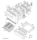 Diagram for 4 - Door & Drawer Parts