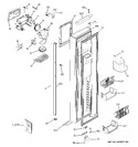 Diagram for 1 - Freezer Door