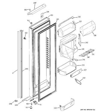 Diagram for PSH25PGSACV