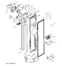 Diagram for 1 - Freezer Door