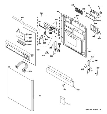 Diagram for PDW8700J10BB