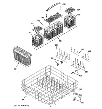 Diagram for PDW8800J10WW