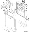 Diagram for 1 - Escutcheon & Door Assembly