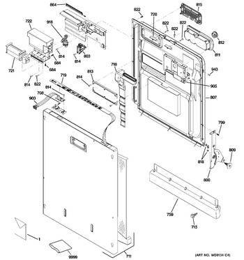 Diagram for PDW9700J10II