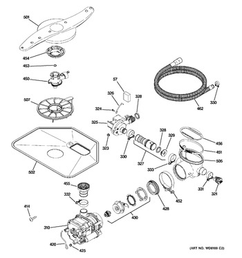 Diagram for PDW9700J10II