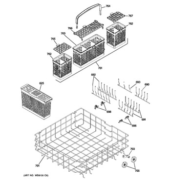 Diagram for PDW9800J10WW