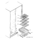 Diagram for 4 - Freezer Shelves