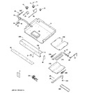 Diagram for 1 - Gas & Burner Parts