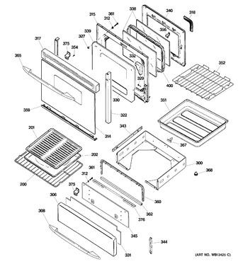 Diagram for JGB918BEK2BB