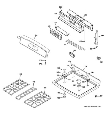 Diagram for JGB928SEK2SS