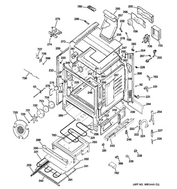 Diagram for JGB928SEK2SS