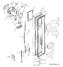 Diagram for 1 - Freezer Door