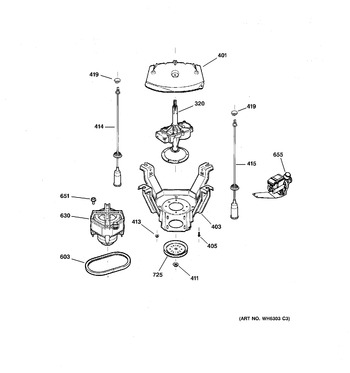 Diagram for VWSR4150DAWW