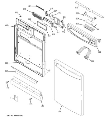 Diagram for PDW7800J10CC