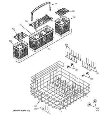 Diagram for PDW7800J10CC