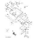 Diagram for 1 - Gas & Burner Parts