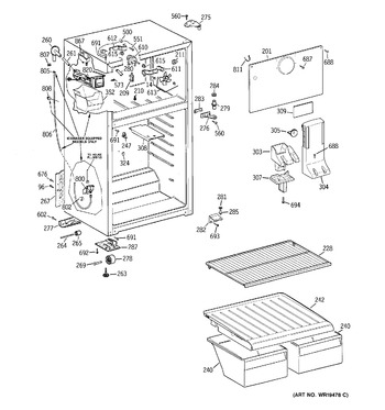 Diagram for GTS17BCRFRWW