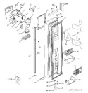 Diagram for 1 - Freezer Door