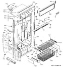 Diagram for 3 - Freezer Section, Trim & Components