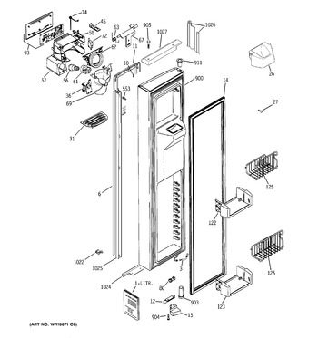 Diagram for PSH25NGSBWV