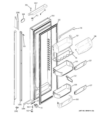 Diagram for PSH25NGSBWV