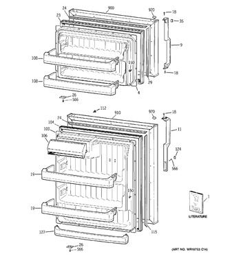 Diagram for GTS18EBSARWW