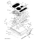 Diagram for 1 - Control Panel & Cooktop