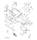 Diagram for 1 - Gas & Burner Parts