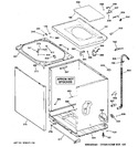 Diagram for 2 - Cabinet, Cover & Front Panel