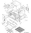 Diagram for 4 - Lower Oven