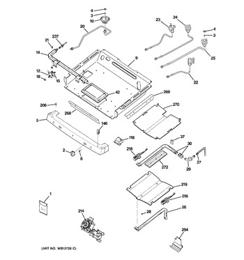 Diagram for JGB916BEK3BB