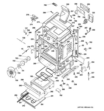 Diagram for JGB918BEK3BB