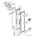 Diagram for 1 - Freezer Door