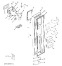 Diagram for 1 - Freezer Door