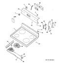 Diagram for 1 - Control Panel & Cooktop